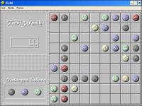 The original Kulki running in a Windows 95-style window